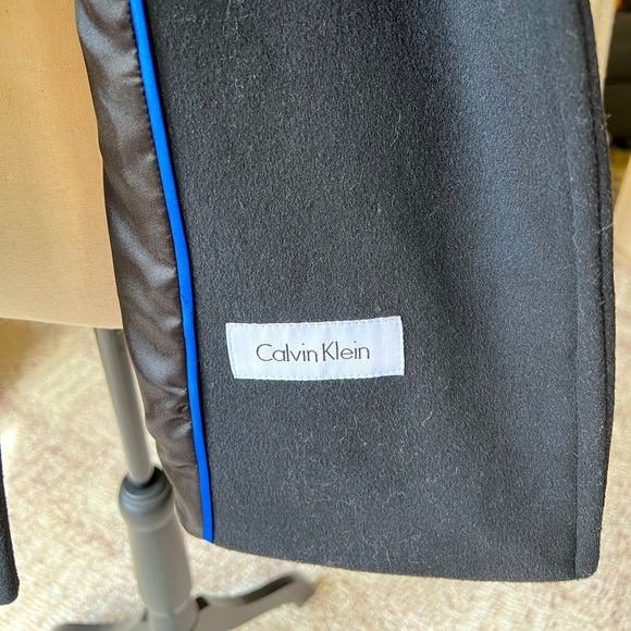 Calvin Klein Wool and Cashmere Pea Coat - Picture 4 of 7